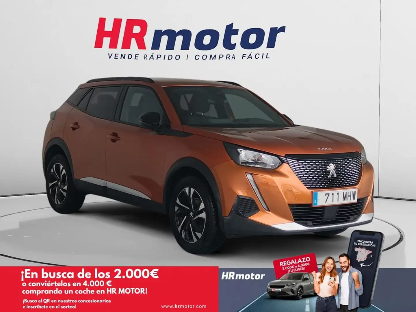 Peugeot 2008 Allure Pack Naranja - 1