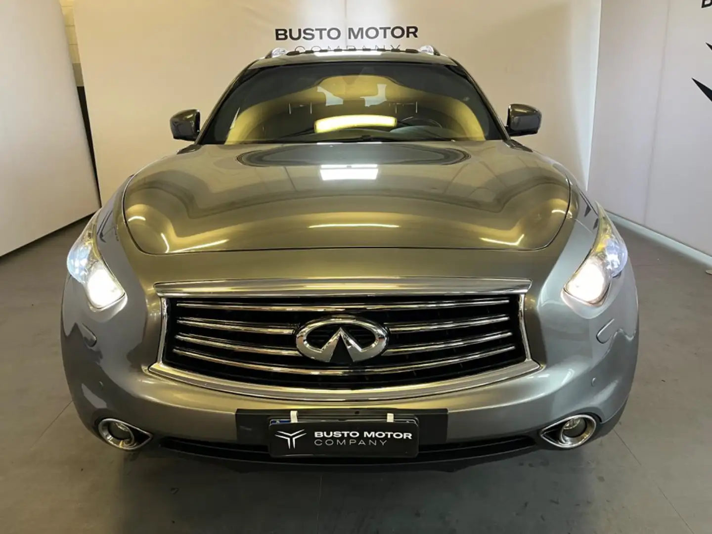 Infiniti QX70 3.0 diesel V6 AUTOMATICA EXTRASCONTO Grigio - 2