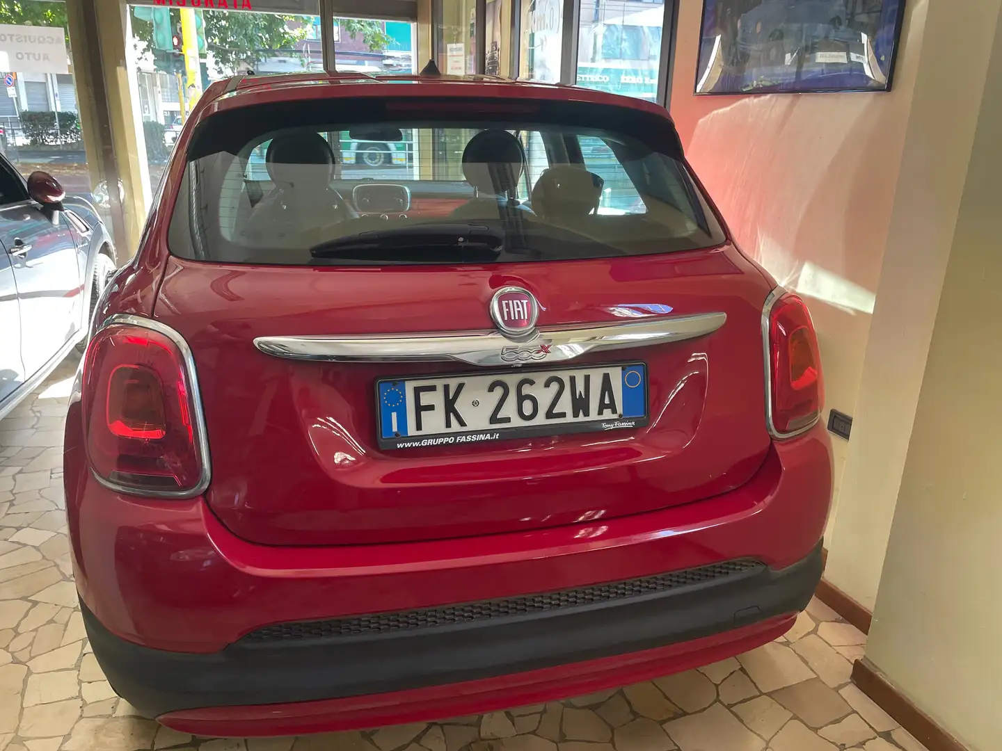 Fiat 500X 1.6 e-torq Pop Star 4x2 110cv unico proprietario Rouge - 2