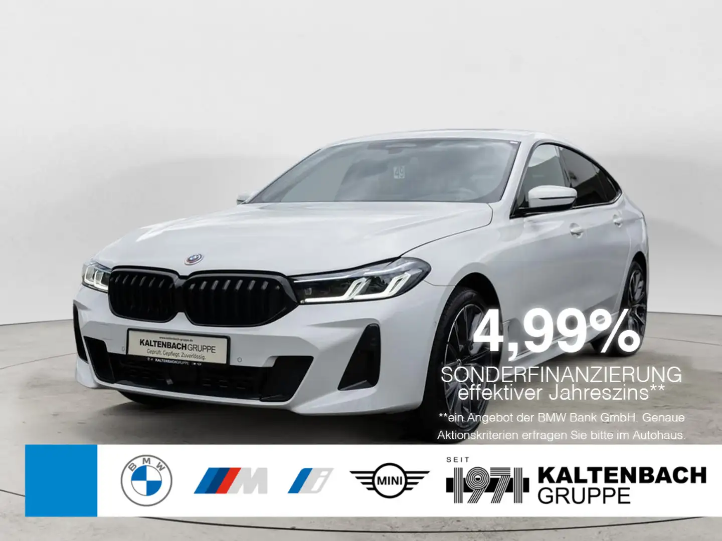 BMW 640 Gran Turismo xDrive M-Sportpaket PANO AHK Blanco - 1