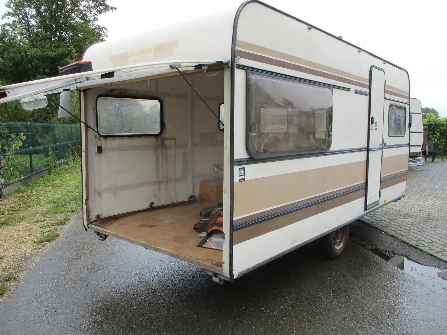 Dethleffs Motorradtransporter, www.billigwohnwagen. de - 1