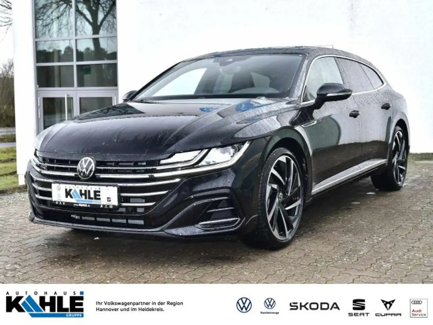 Volkswagen Arteon Shooting Brake 2.0 TDI DSG R-Line Navi AHK Standhe Schwarz - 1