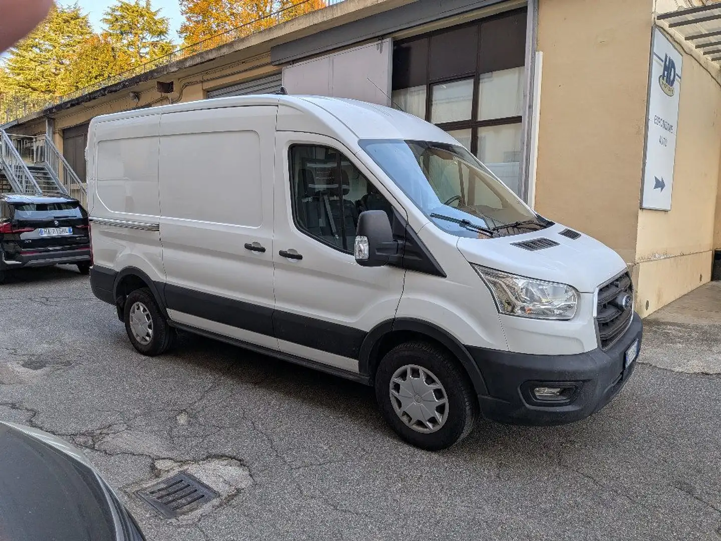 Ford Transit 350 2.0TDCi EcoBlue RWD MHEV 170 PM-TM Furgone Tre Blanc - 2