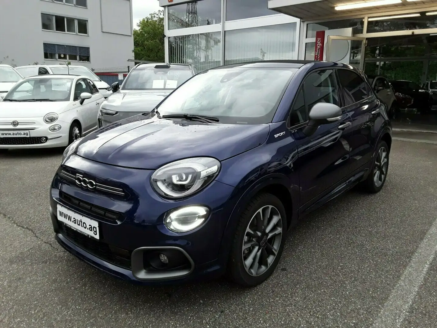 Fiat 500X 1.5 DOLCEVITA SPORT KOMFORT & STYLE Blauw - 2