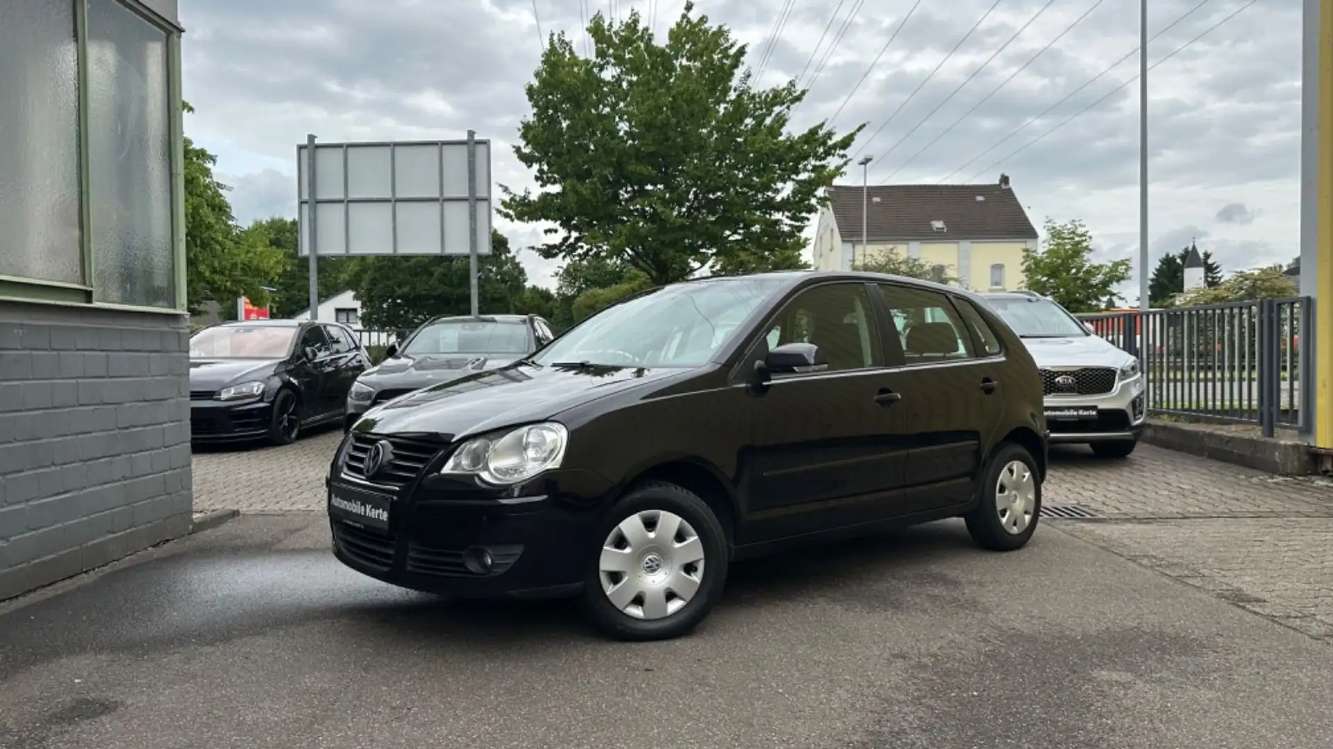 Volkswagen Polo IV Comfortline 1. Hand DSG PDC Klima DAB BH Чёрный - 1
