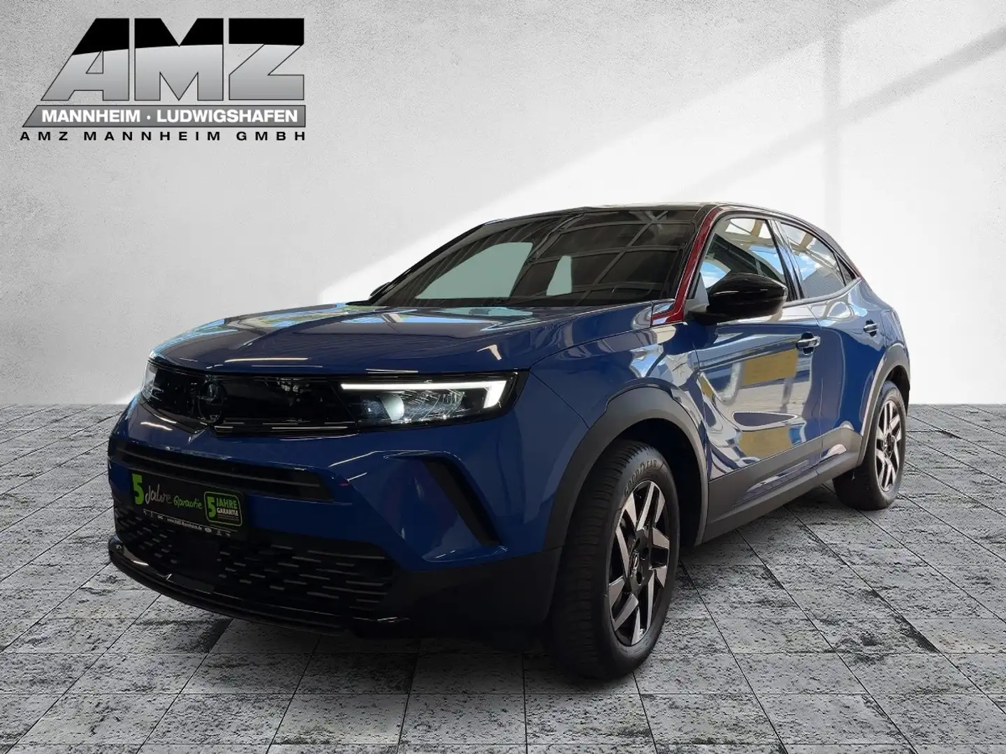 Opel Mokka-E Mokka e GS Line FLA LM KAM LED KlimaA PDC Blau - 2
