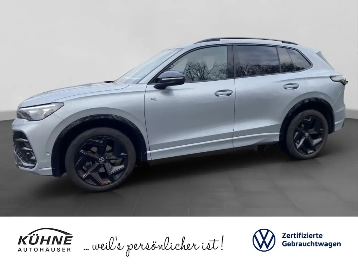 Volkswagen Tiguan R-Line 1.5 eTSI DSG | MATRIX NAVI AHK ACC Silber - 1