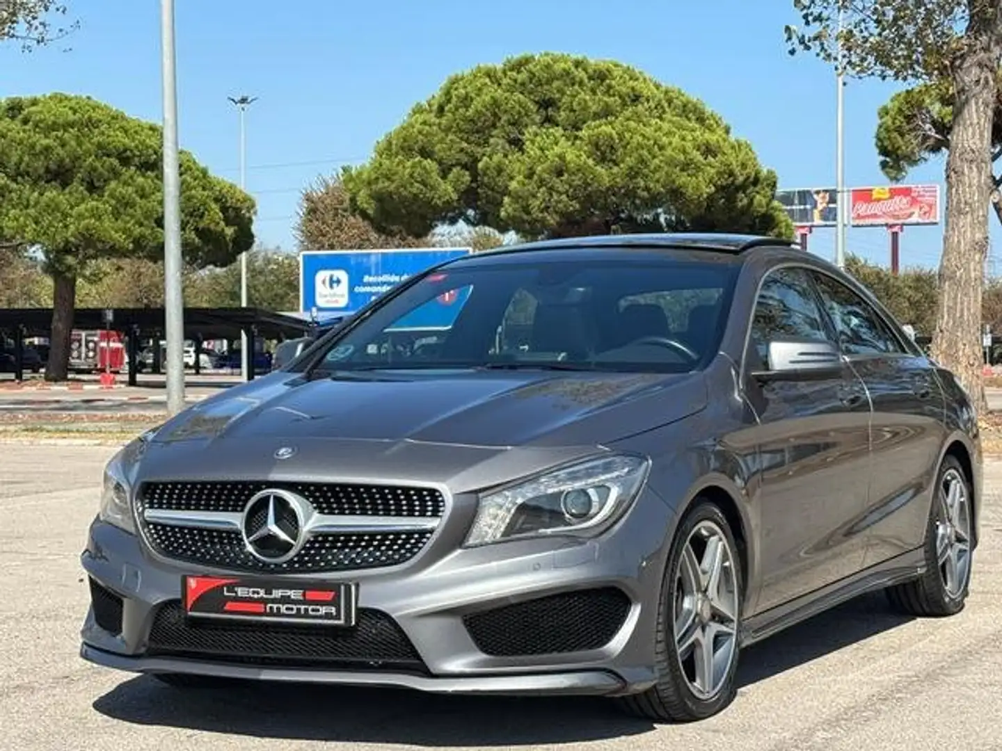 Mercedes-Benz CLA 200 AMG Line 7G-DCT Gris - 2