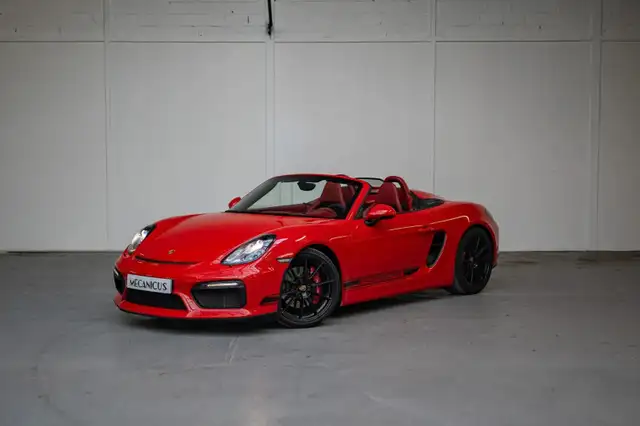 Porsche Boxster (981) 981 Spyder *Rouge Indien \u0026 Porsche Approved*