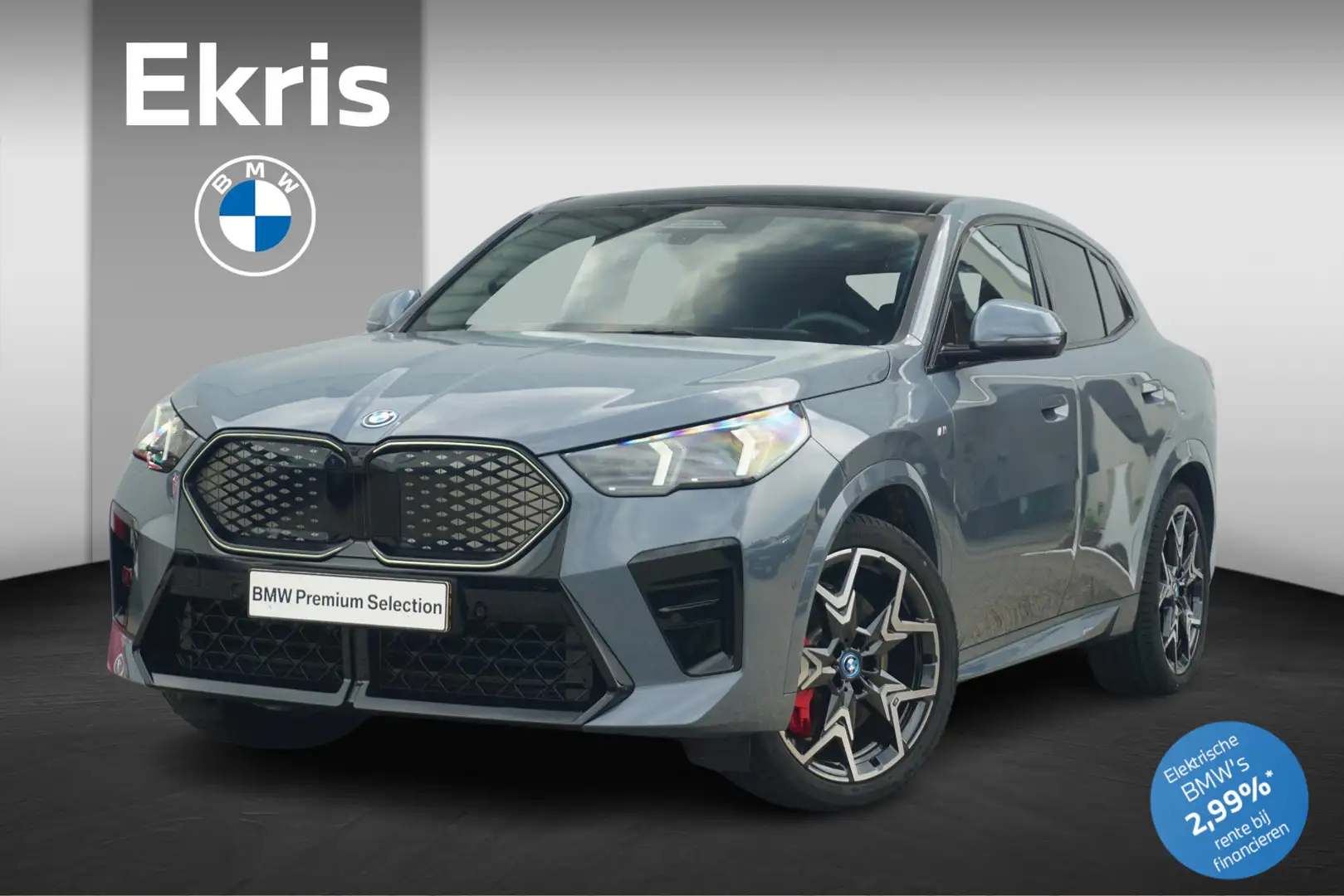 BMW iX2 eDrive20 M Sportpakket Pro 20'' / Panoramadak / Tr Grijs - 1