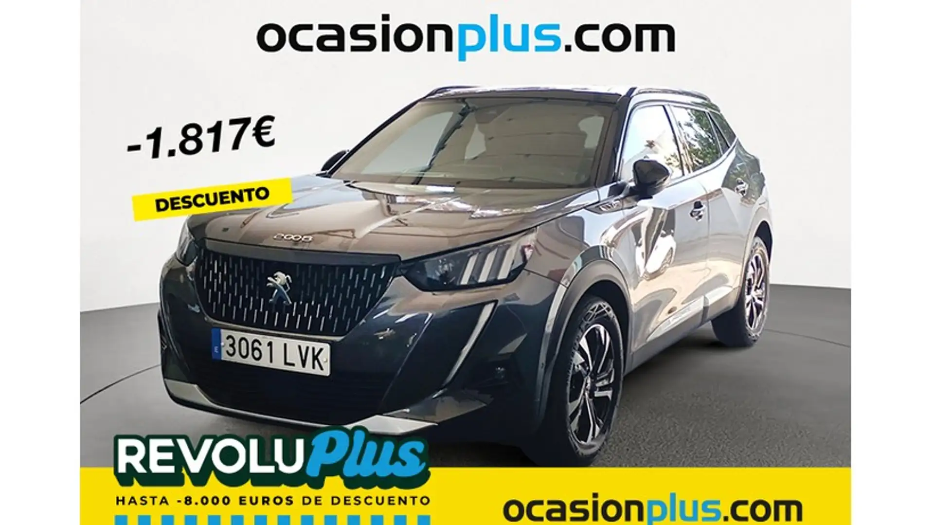 Peugeot 2008 1.5BlueHDi S&S GT EAT8 130 Grigio - 1