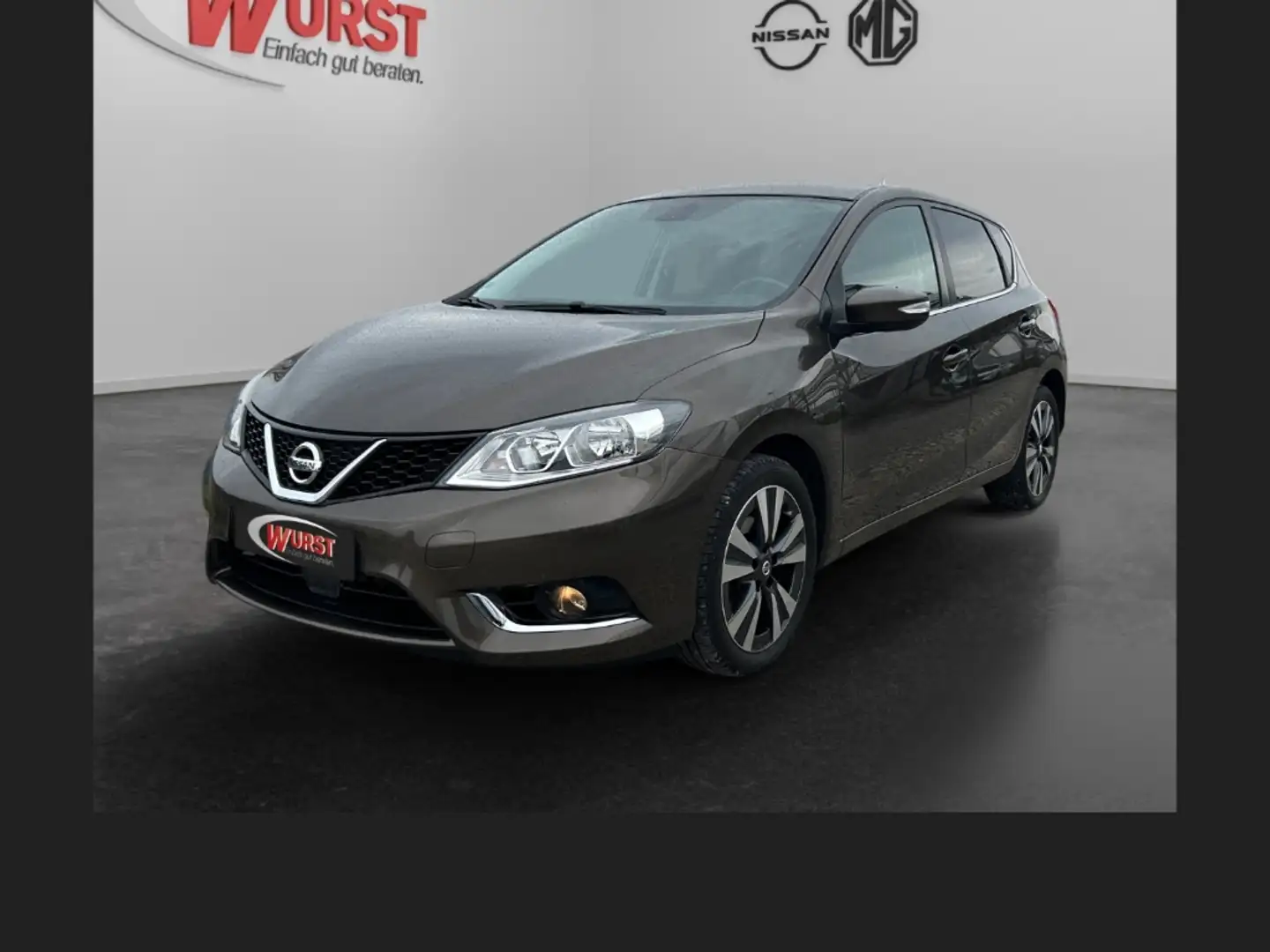 Nissan Pulsar N-Connecta 1.2 DIG-T Navi Mehrzonenklima DAB SHZ K Orange - 1