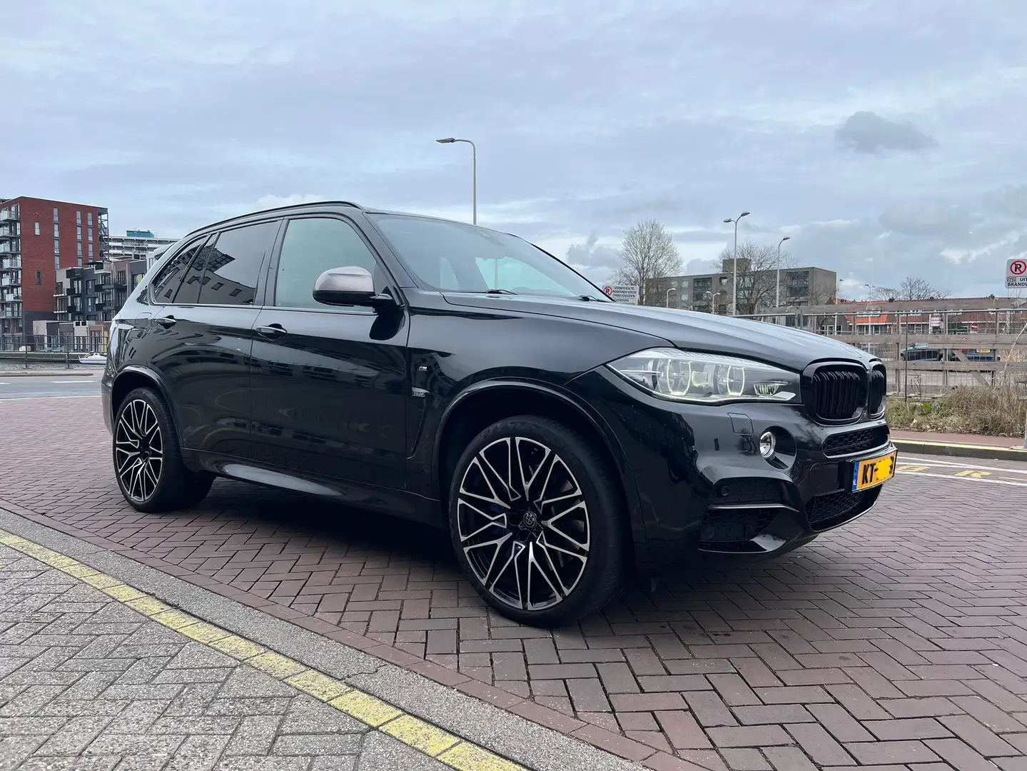 BMW X5 M 7persoons X5 M50D 400pk!! Nero - 1