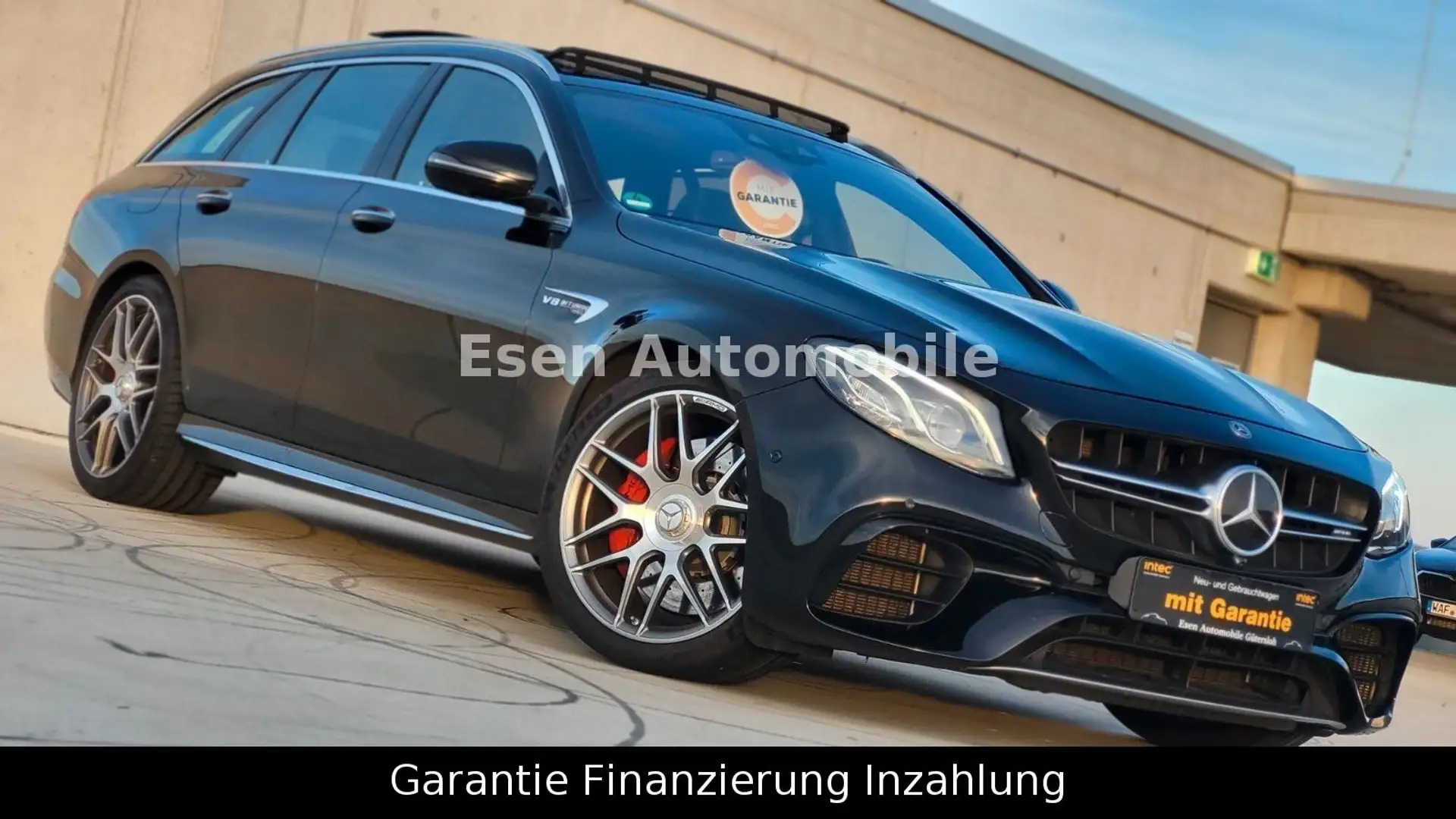 Mercedes-Benz E 63 AMG T 4Matic*Pano*360°*Head-Up*Schmiedeflg* Noir - 1