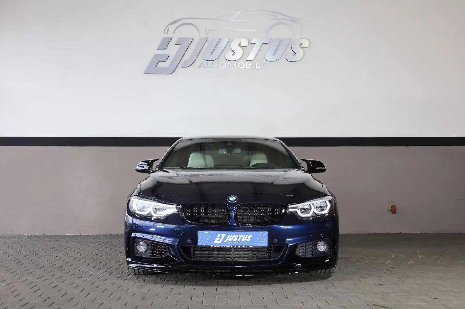 BMW 440 i Cabrio/360*/HUD/SHZ/TOTW/APPLE/LED/H&K/R19 Bleu - 2