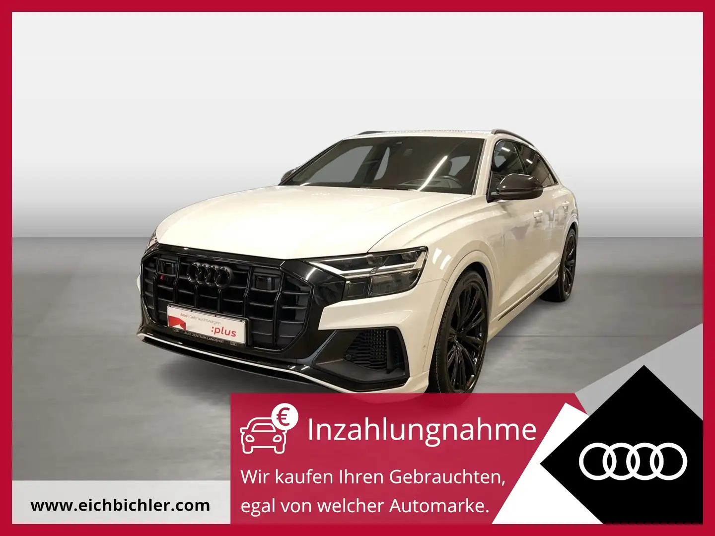 Audi SQ8 TFSI tiptronic 3xKlima ACC AUT DynLicht HUD Blanc - 1