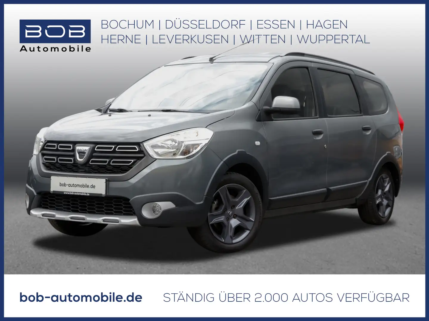 Dacia Lodgy Stepway TCe 115  1.HAND NAVI PDC Сірий - 1