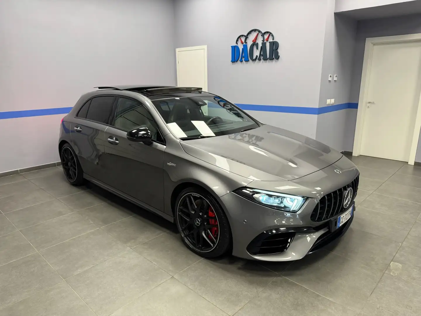 Mercedes-Benz A 45 AMG A45 S 4matic+ Auto SCARICHI-TETTO-SOSPENSIONI-HIFI Gris - 1