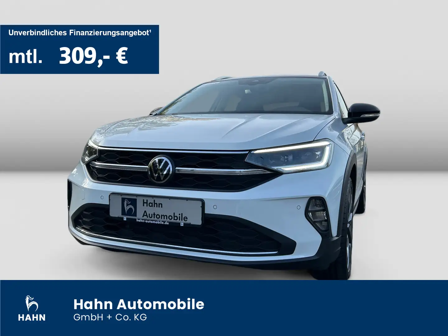 Volkswagen Taigo 1.0TSI Style Matrix Einparkh CAM Sitzhzg Weiß - 1