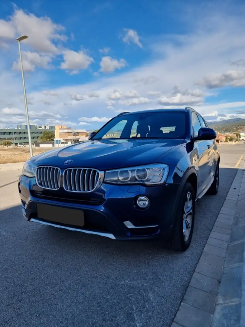 BMW X3 xDrive 30dA Mavi - 1