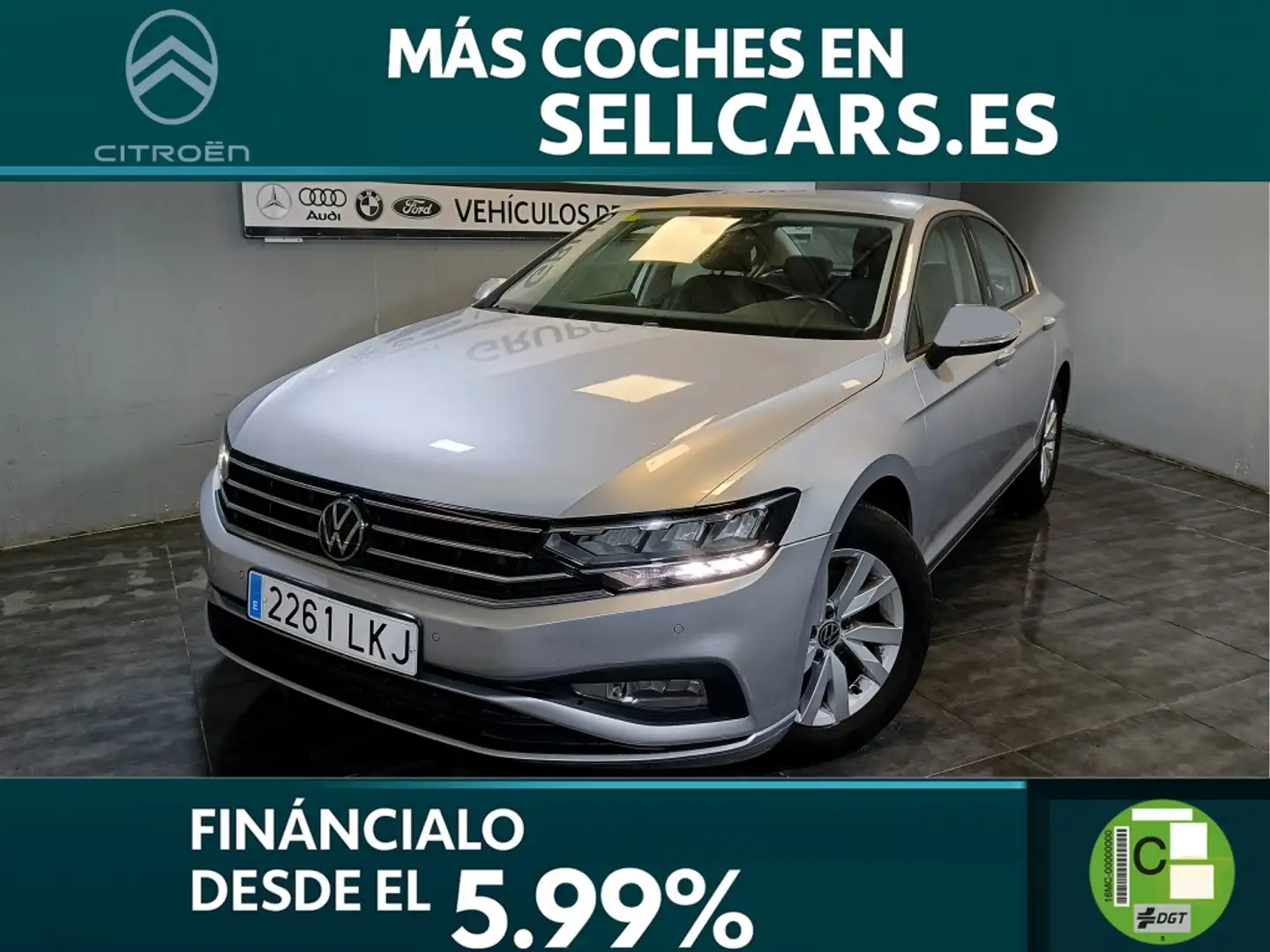 Volkswagen Passat 2.0TDI EVO Business 110kW Gris - 1