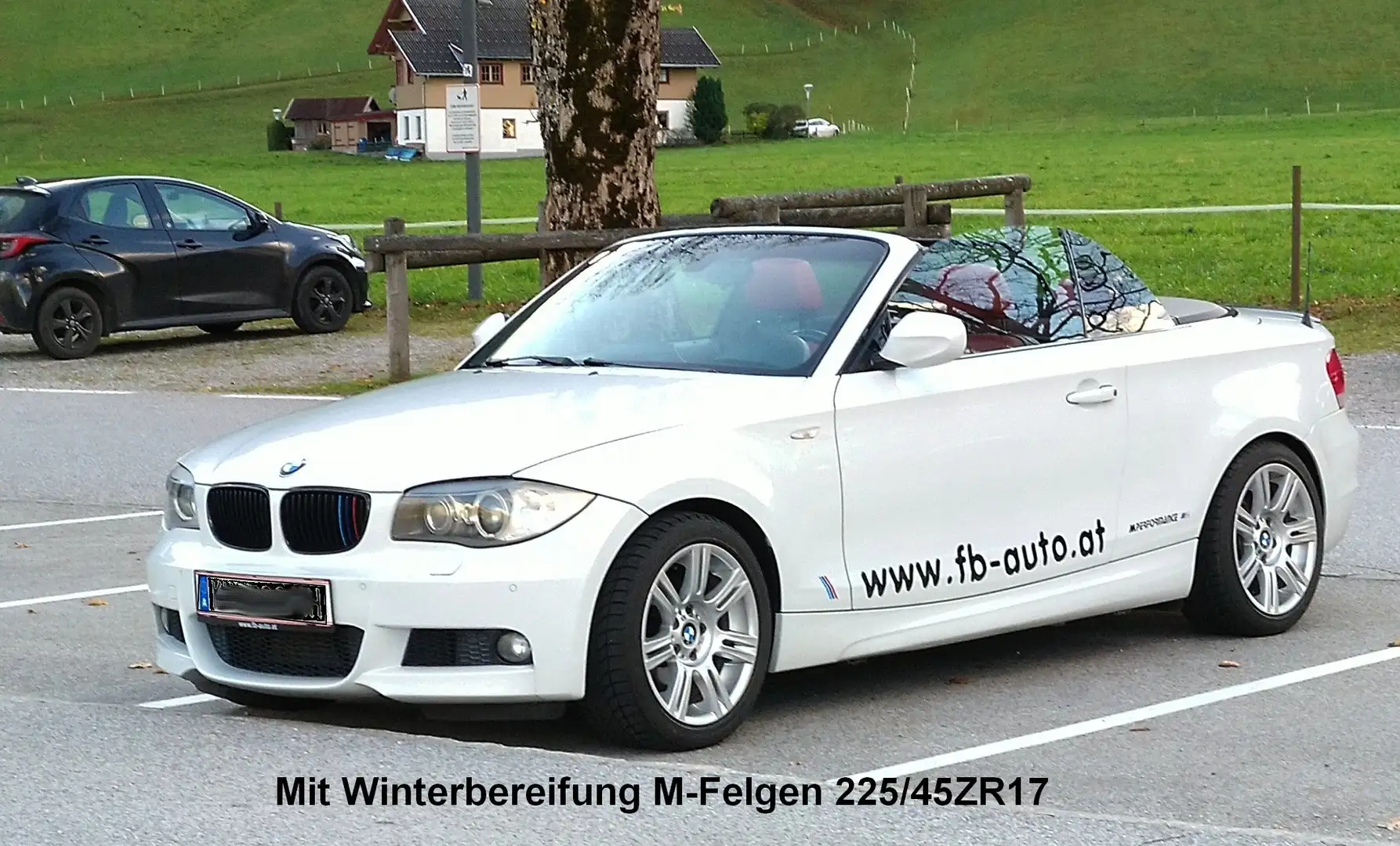 BMW 120 120d Cabriolet - Top Ausstattung ! Weiß - 1