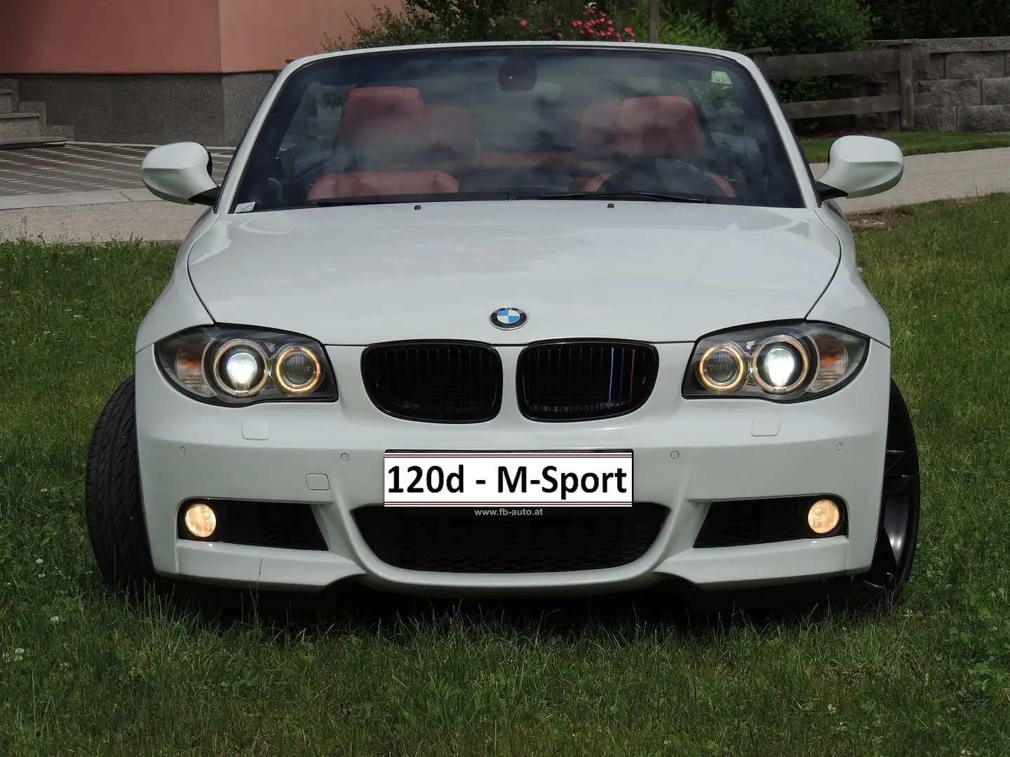 BMW 120 120d Cabriolet - Top Ausstattung ! Weiß - 2
