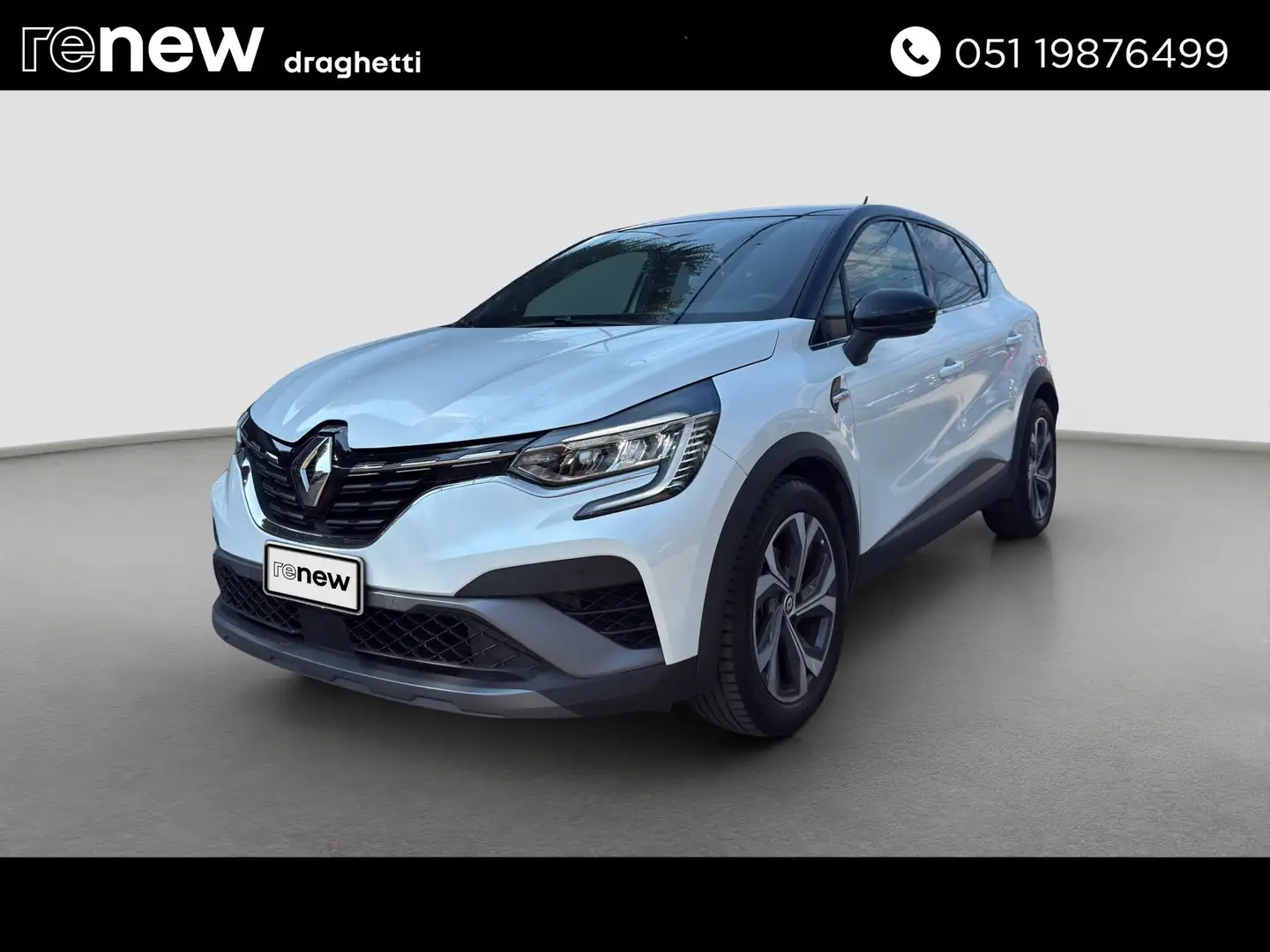 Renault Captur 1.6 E-Tech hybrid Intens 145cv auto Blanc - 1