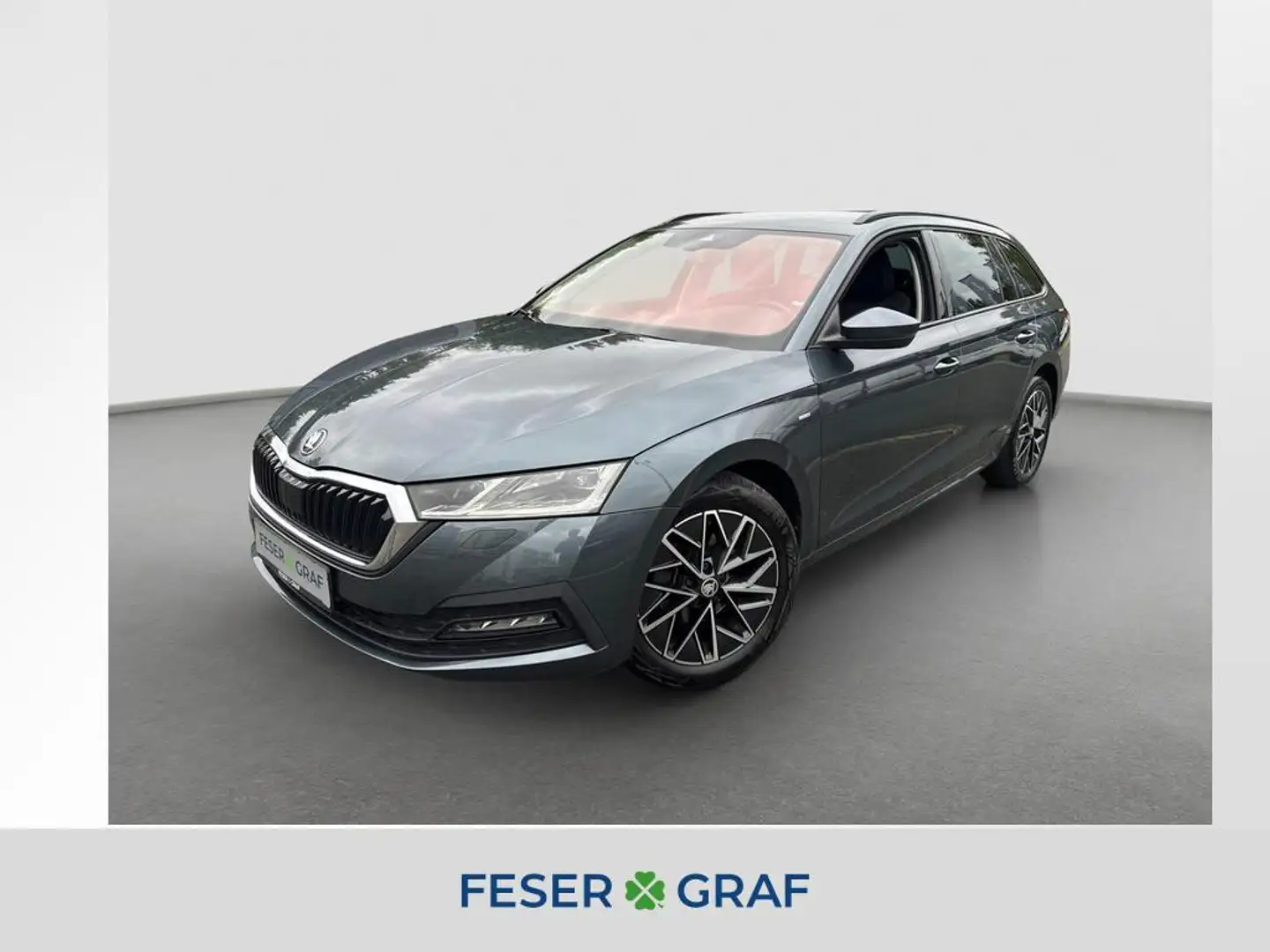 Skoda Octavia Combi Clever 1.5 TSI Navi Matrix RFK Grau - 1