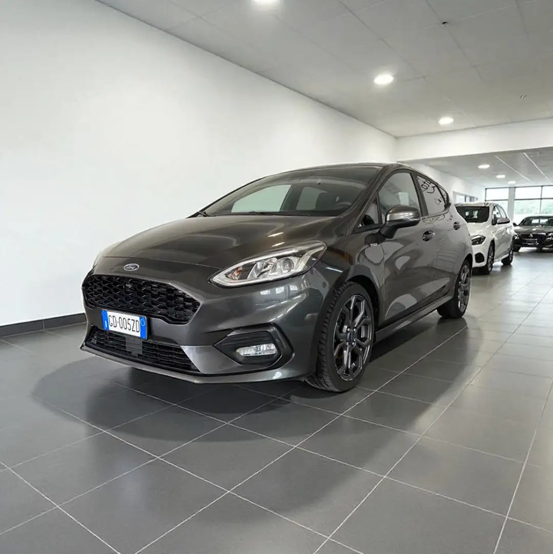 Ford Fiesta 1.0 Ecoboost Hybrid 125 CV 5 porte ST-Line Gris - 1