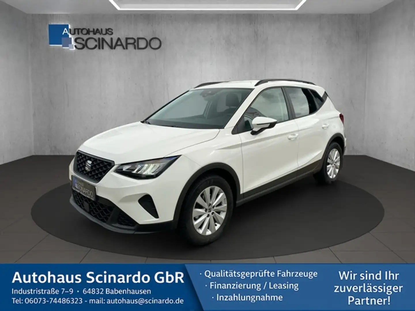 SEAT Arona 1.0 TSI Style *NAVI*LED*VIRTUAL*SITZH*PDC Wit - 1