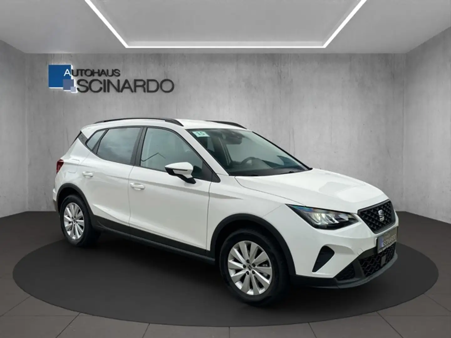 SEAT Arona 1.0 TSI Style *NAVI*LED*VIRTUAL*SITZH*PDC Blanc - 2