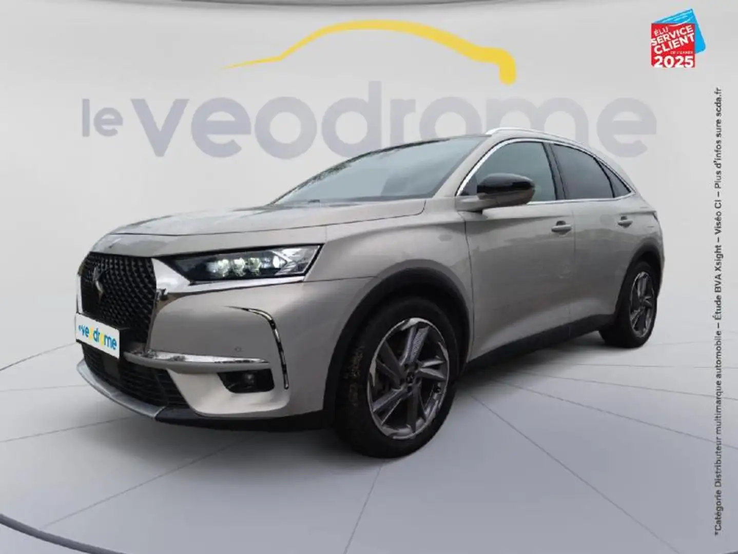 DS Automobiles DS 7 Crossback E-TENSE 4x4 300ch Grand Chic Gris - 1