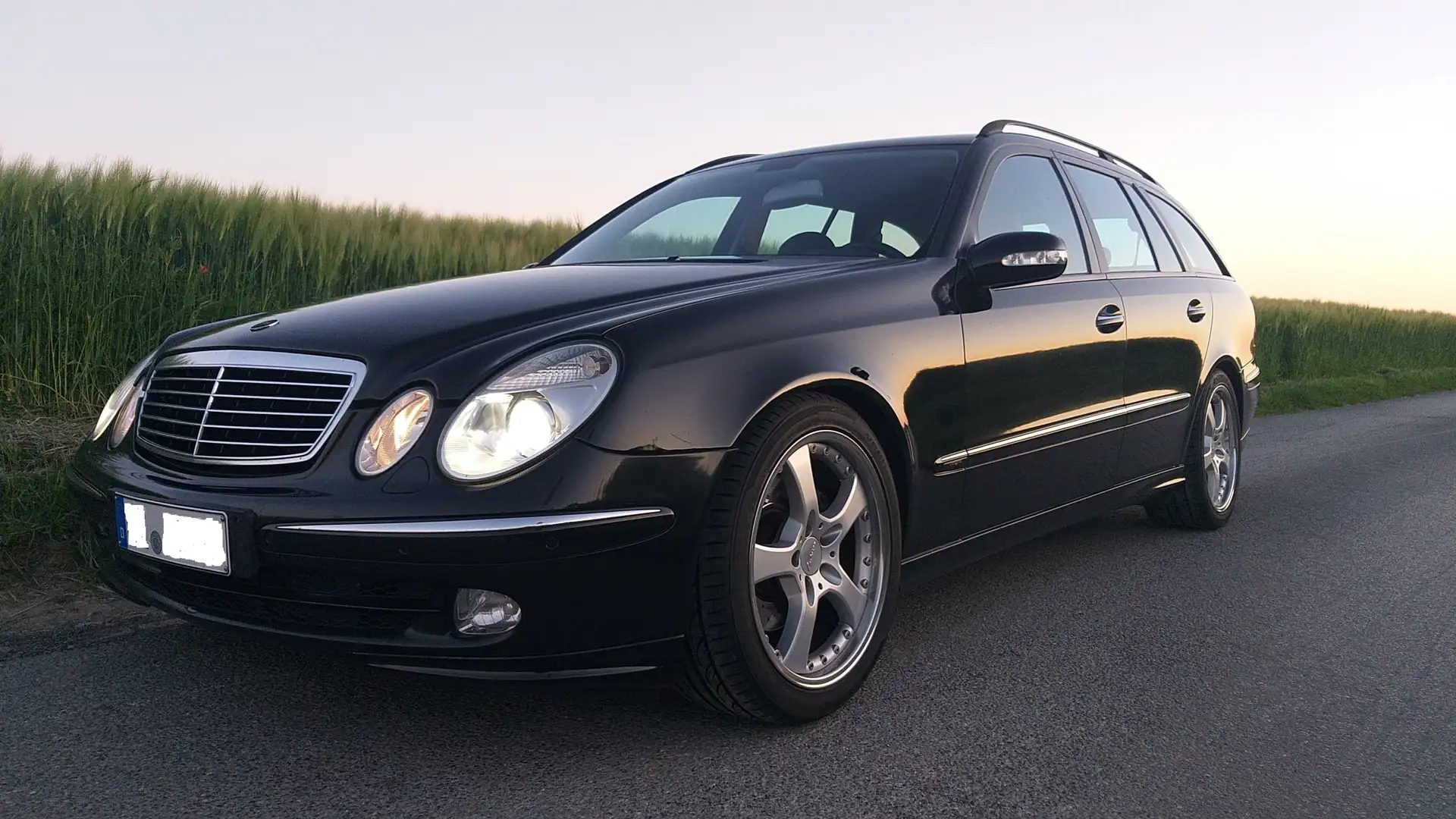 Mercedes-Benz E 320 CDI Avantgarde Leder BiXenon Lorinser Rarität Schwarz - 2