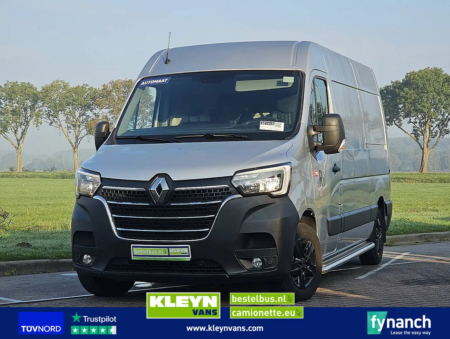 Renault Master T35 clima aut. EURO6 Zilver - 1