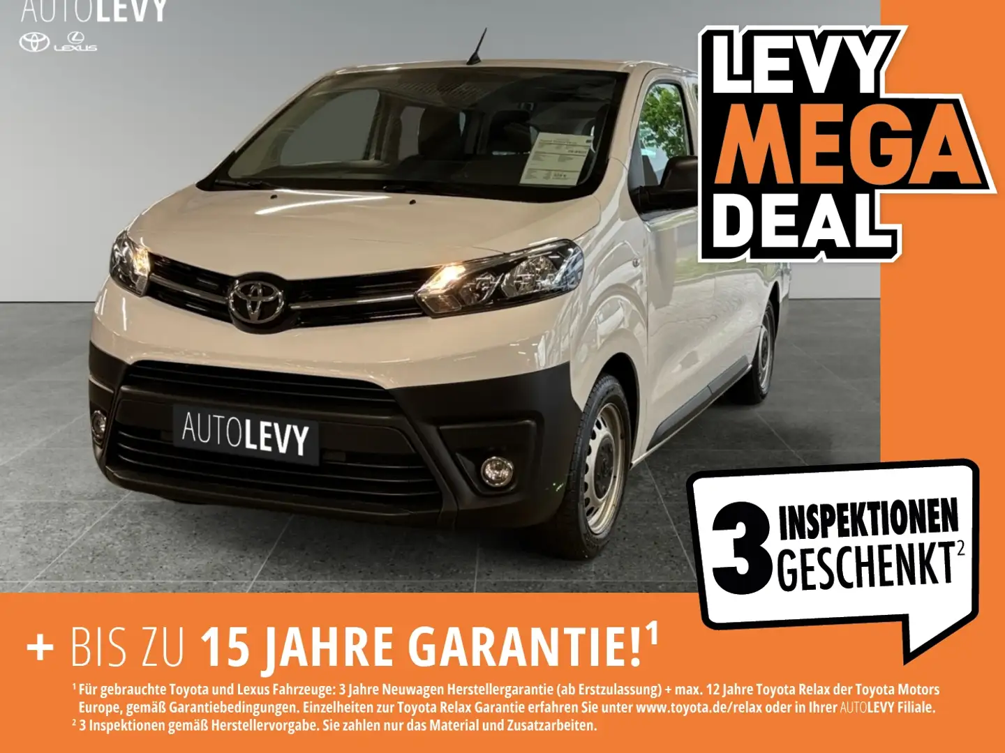 Toyota Proace Verso 2.0 DShuttle L2 +9Sitz+Navi+CarPlay+ White - 1