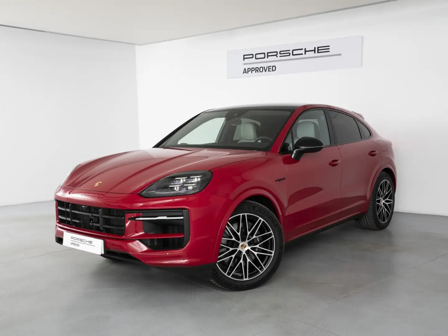 Porsche Cayenne Coupé E-Hybrid Black Edition Aut. Rojo - 1