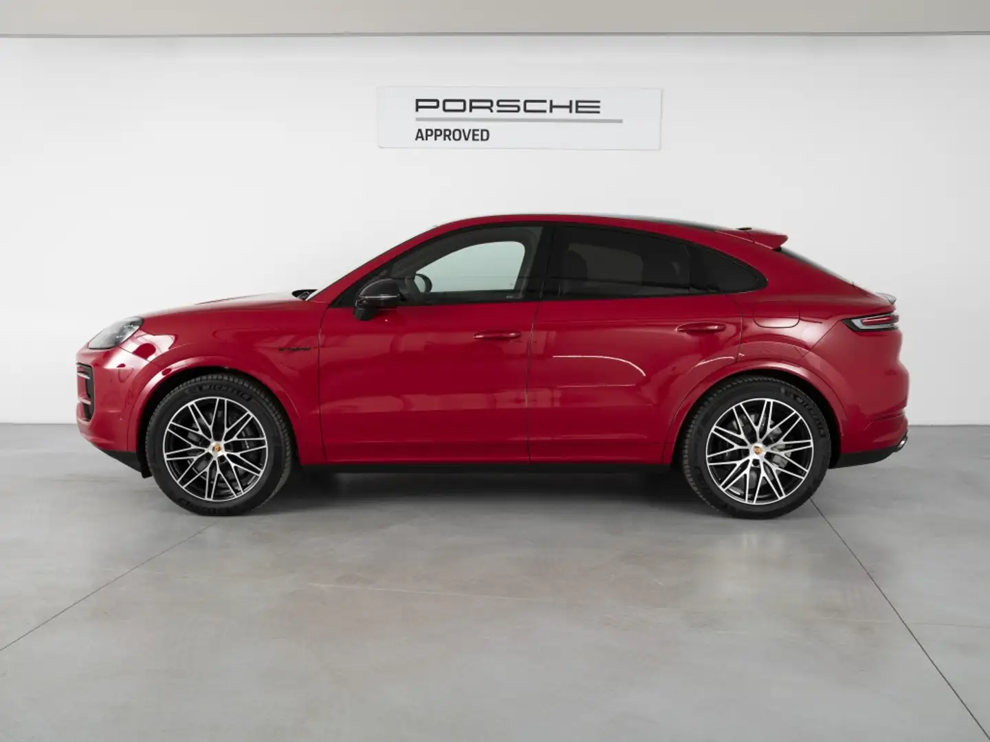 Porsche Cayenne Coupé E-Hybrid Black Edition Aut. Rojo - 2