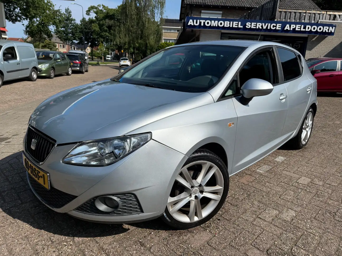 SEAT Ibiza 1.4 Sport-up * CRUISE*AIRCO*LM.VELGEN*5DRS*ELEKTR. Gris - 1