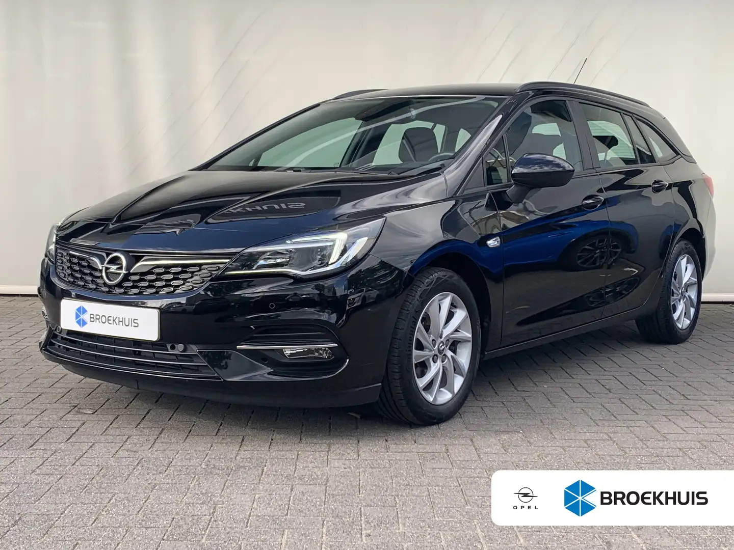 Opel Astra Sports Tourer 1.2 Edition Airco | AGR-Stoel | Came Schwarz - 1