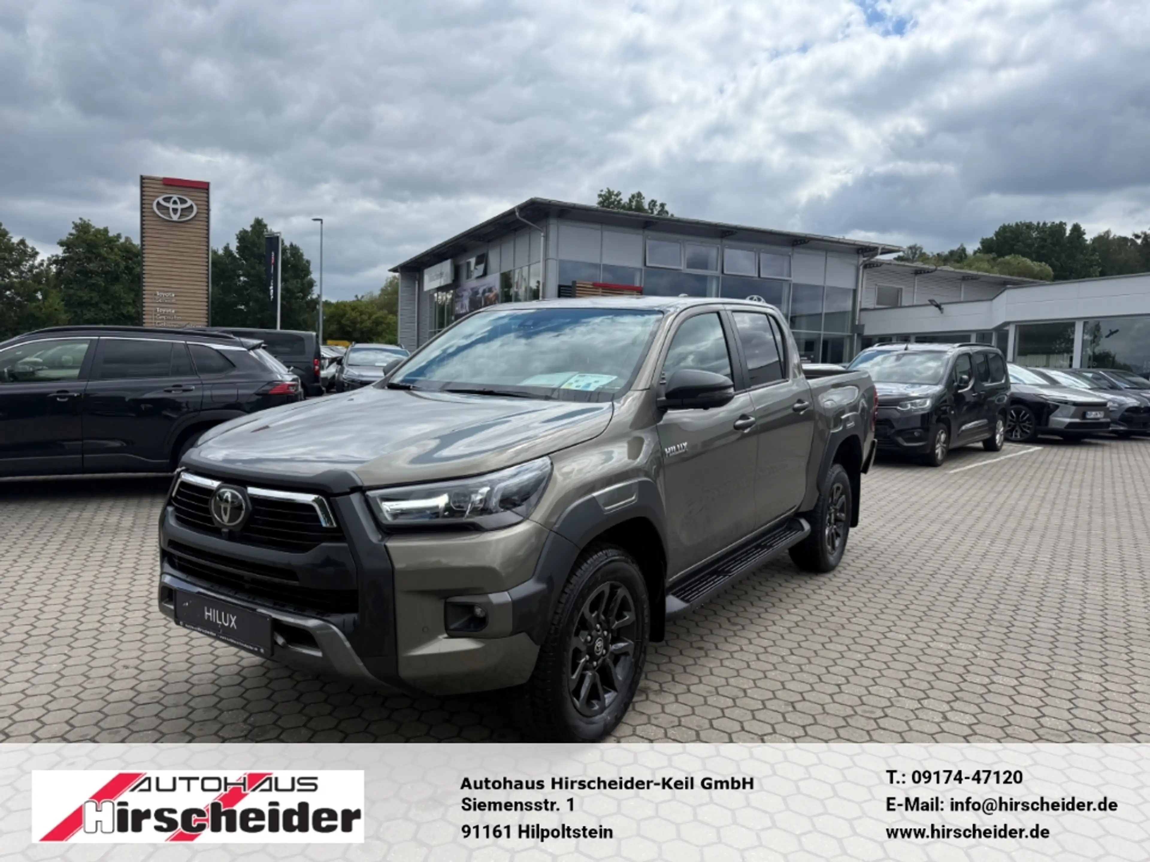 Toyota Hilux 4x4 Double Cab Invincible AHK 2,8-l-D-4D ATM 204PS