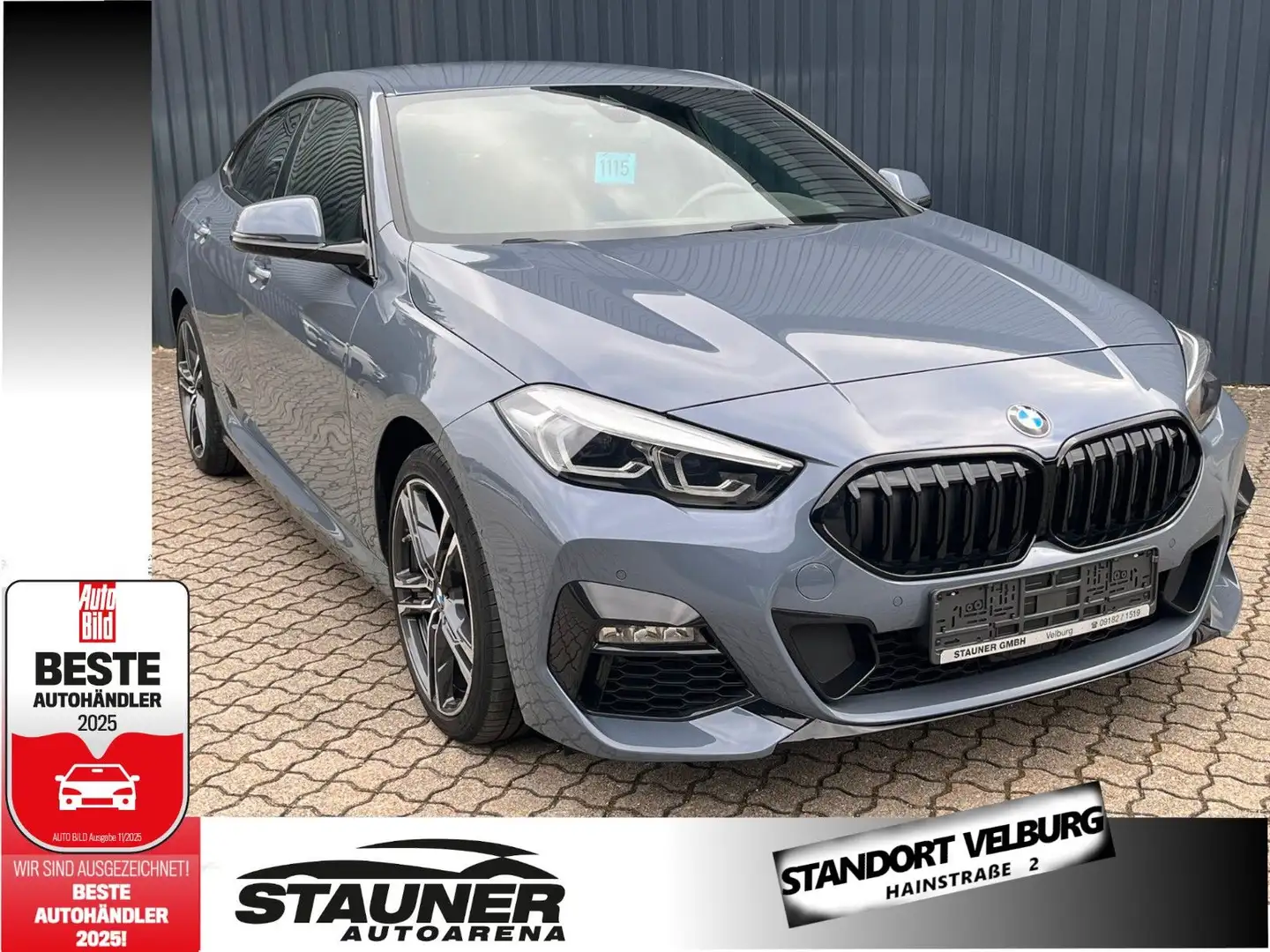 BMW 218i Aut Gran Coupe M SPORT / AHK/Kamera/HarmKar Gris - 1