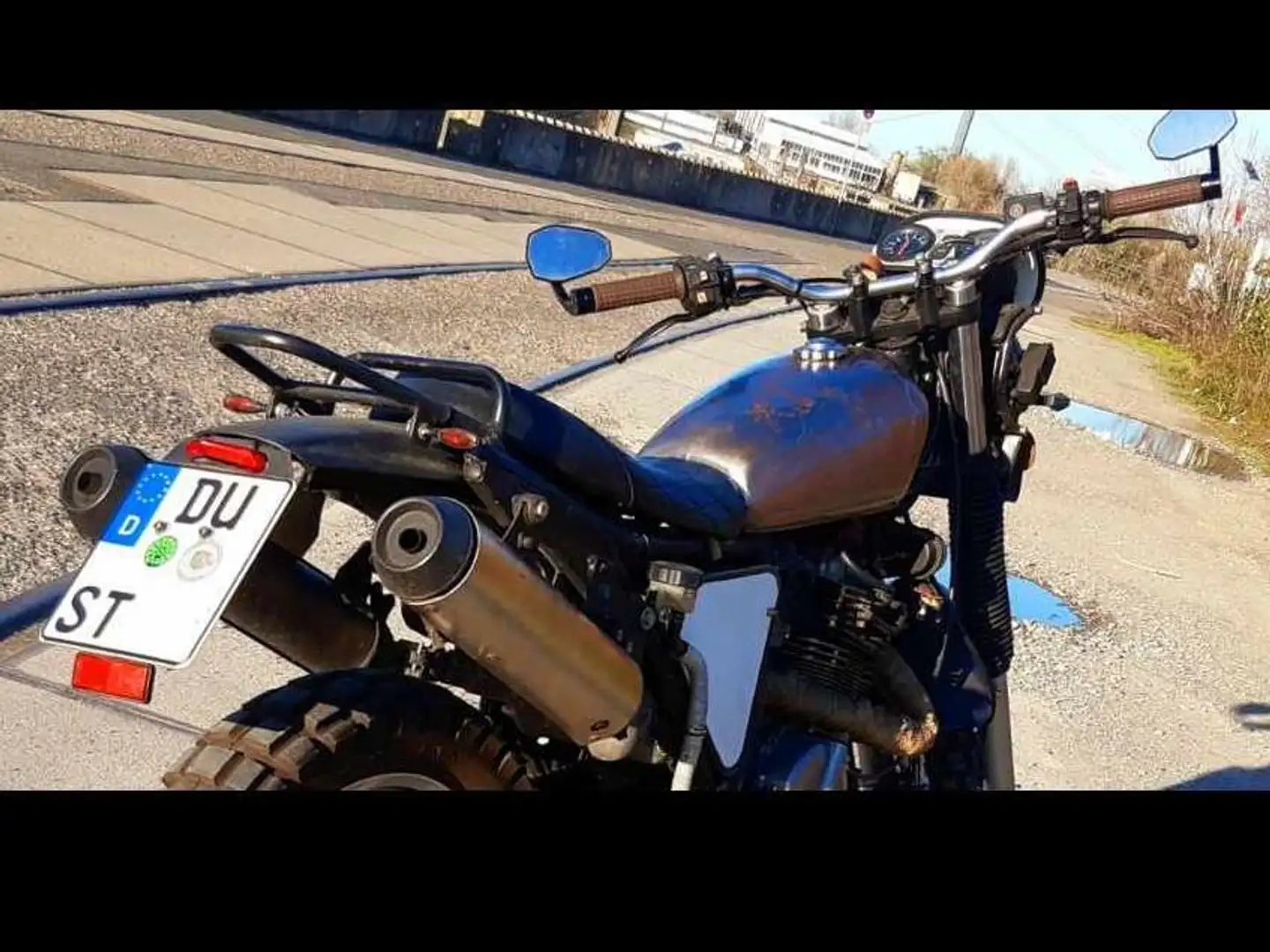 Suzuki DR Big 800 Scrambler Bobber Cafe Flat HU frei - nur 172kg - 1