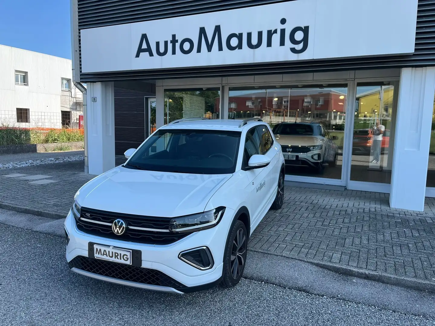 Volkswagen T-Cross T-Cross 1.0 tsi R-Line Plus 115cv Bianco - 1