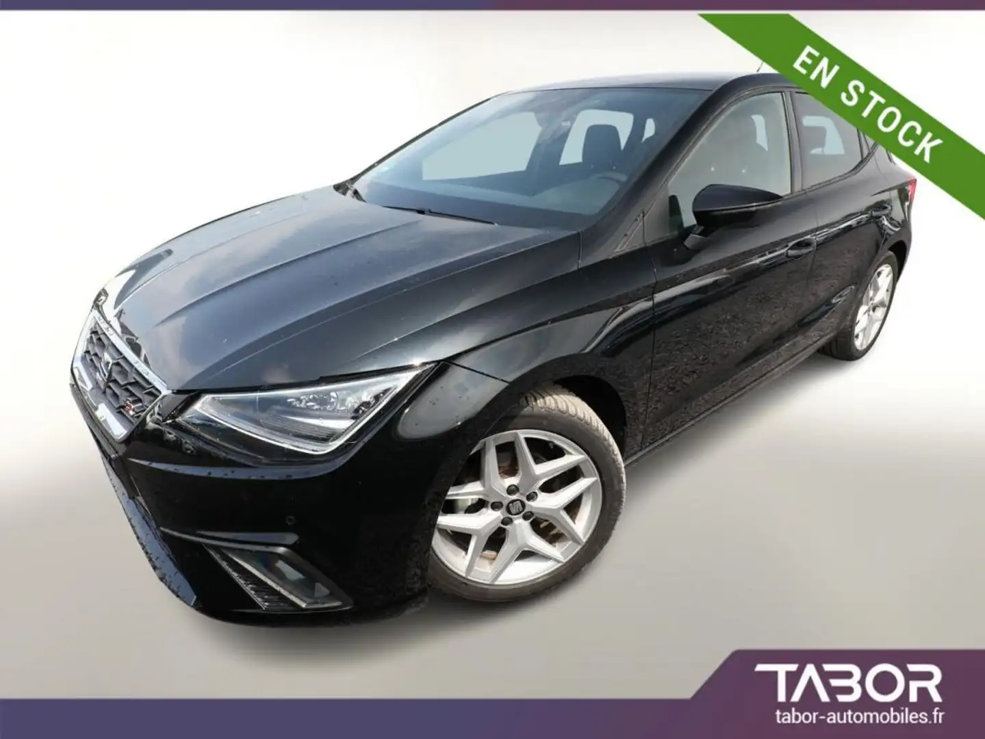 SEAT Ibiza 1.0 TSI 110 DSG FR LED Radars 17p Noir - 1