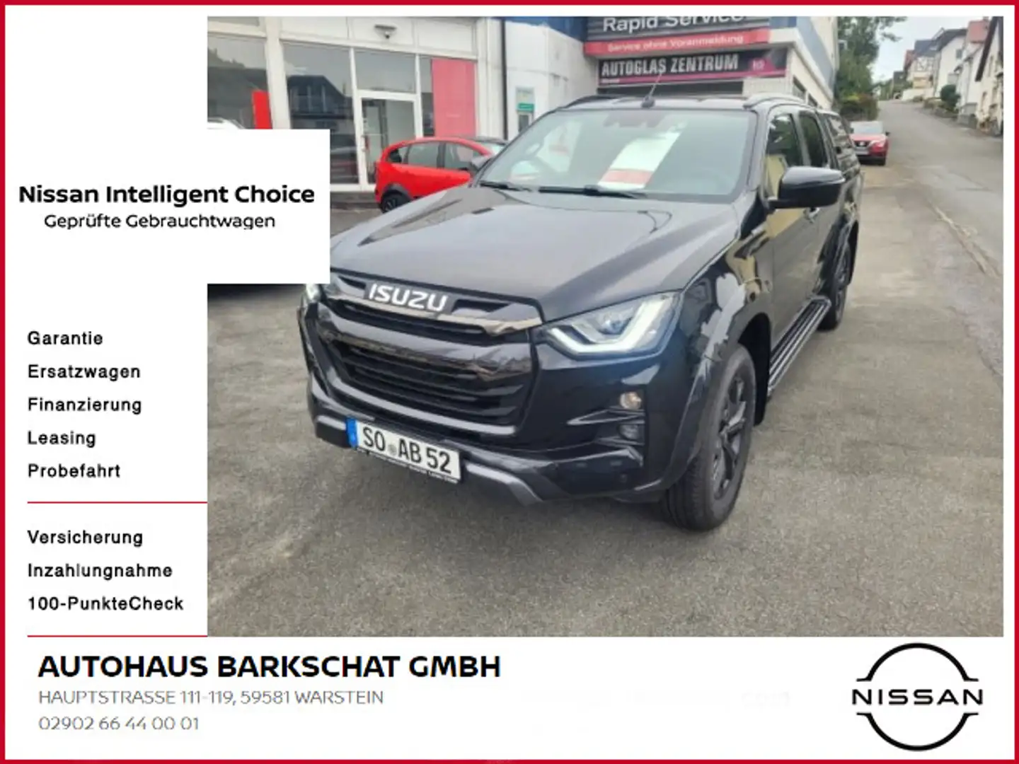 Isuzu D-Max Double Cab 4WD V-CROSS--HARDTOP-- Schwarz - 1