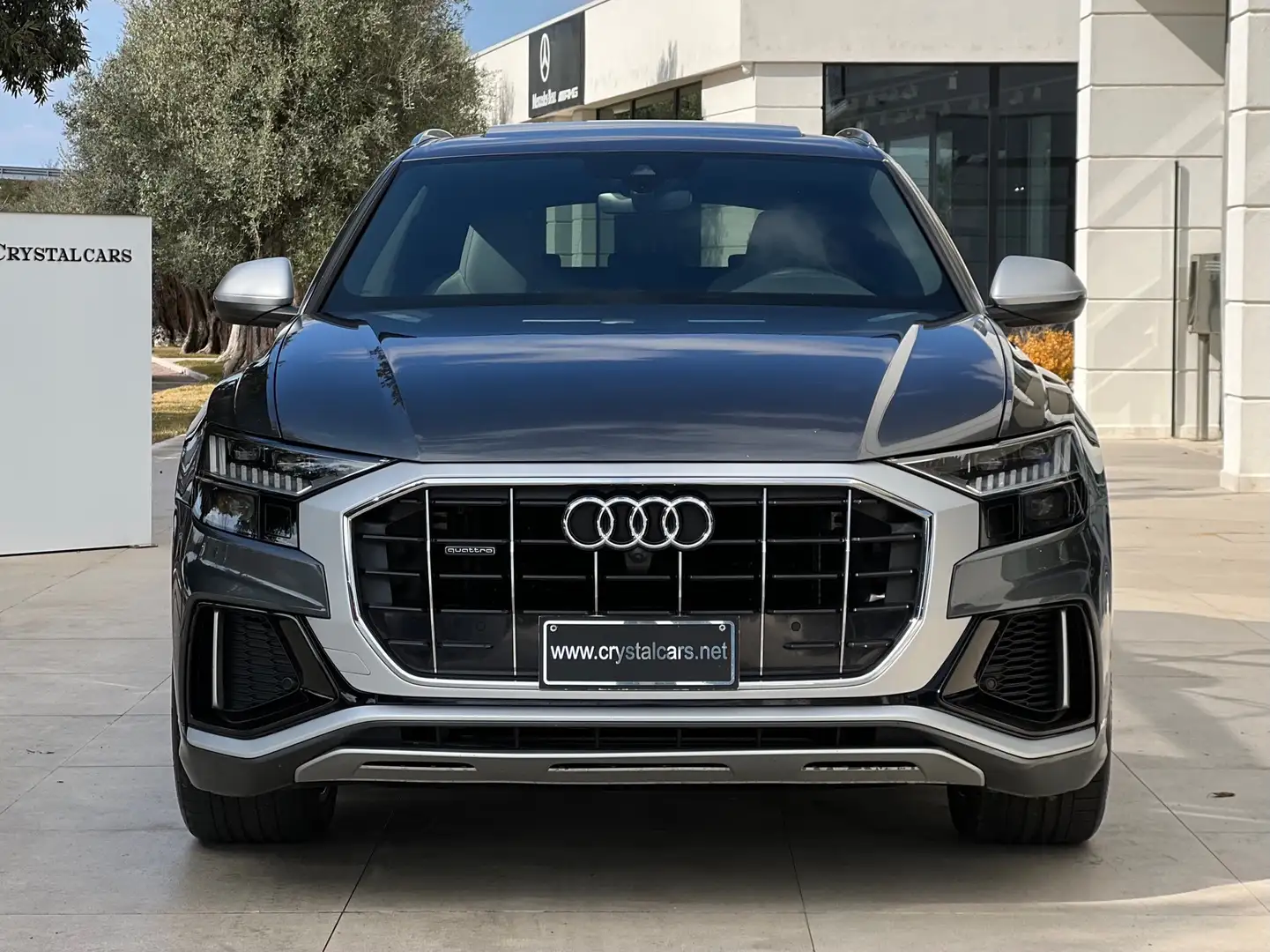 Audi Q8 50 3.0 tdi MHEV SPORT QUATTRO S LINE PLUS TETTO Gris - 2