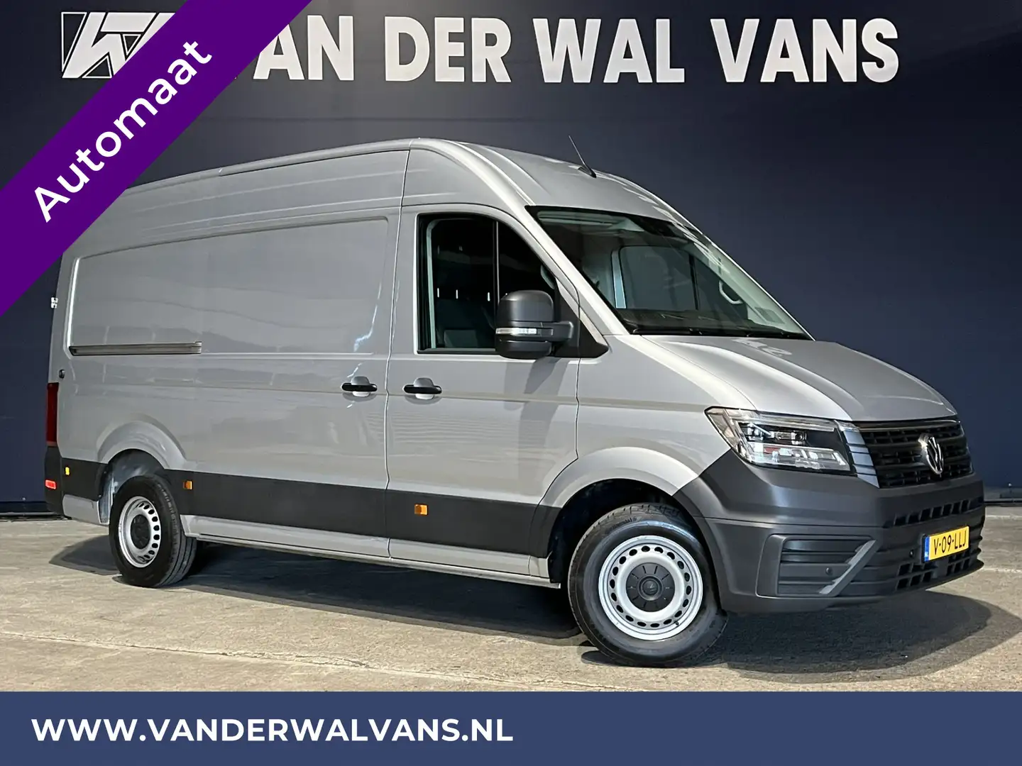 Volkswagen Crafter 2.0 TDI 177 pk Automaat L3H3 L2H2 Euro6 Airco | Ca Zilver - 1