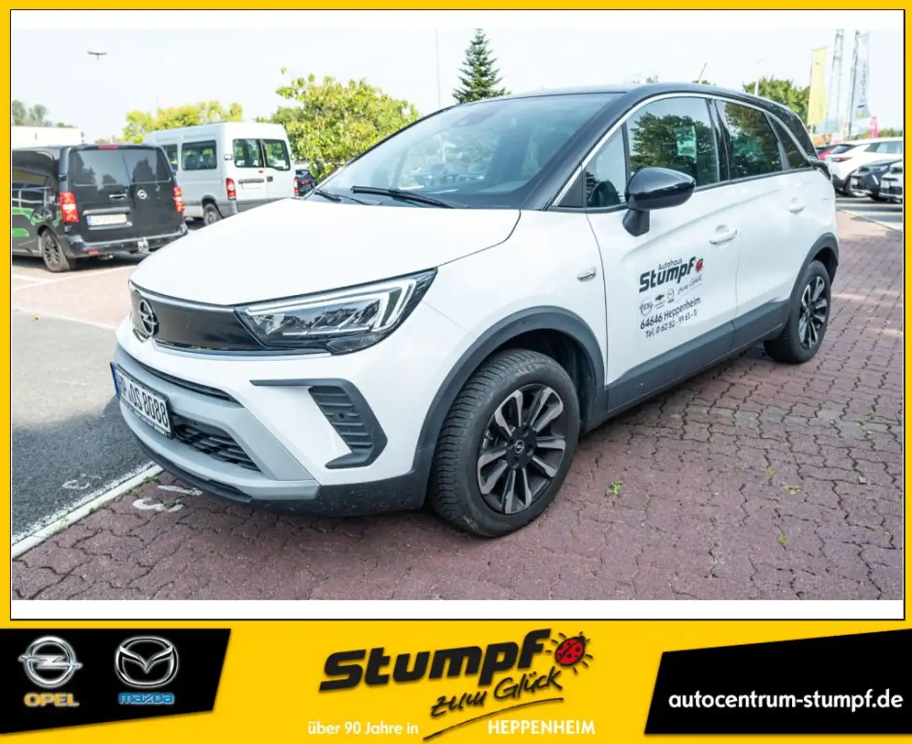 Opel Crossland 1.2 Business Elegance Weiß - 1