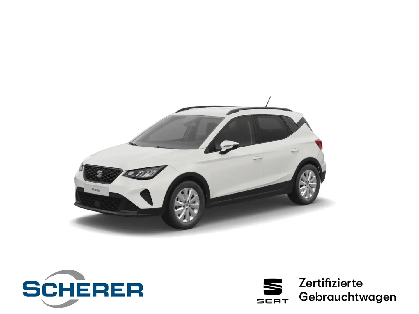 SEAT Arona Style 1.0 TSI NAVI CARPLAY SHZ EPH GRA Weiß - 1